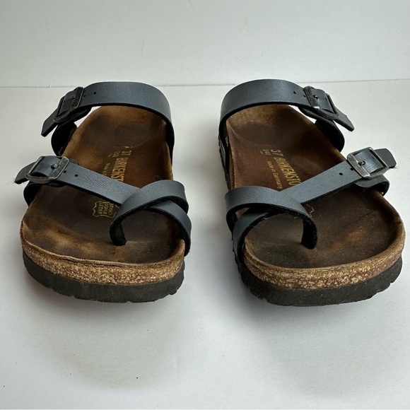 Birkenstock Mayari Metallic Blue Sandals Women's Size 6 or Men's Size 4 Shoes 37 - Picture 5 of 12